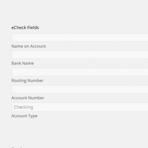 Authorize.net eCheck Image